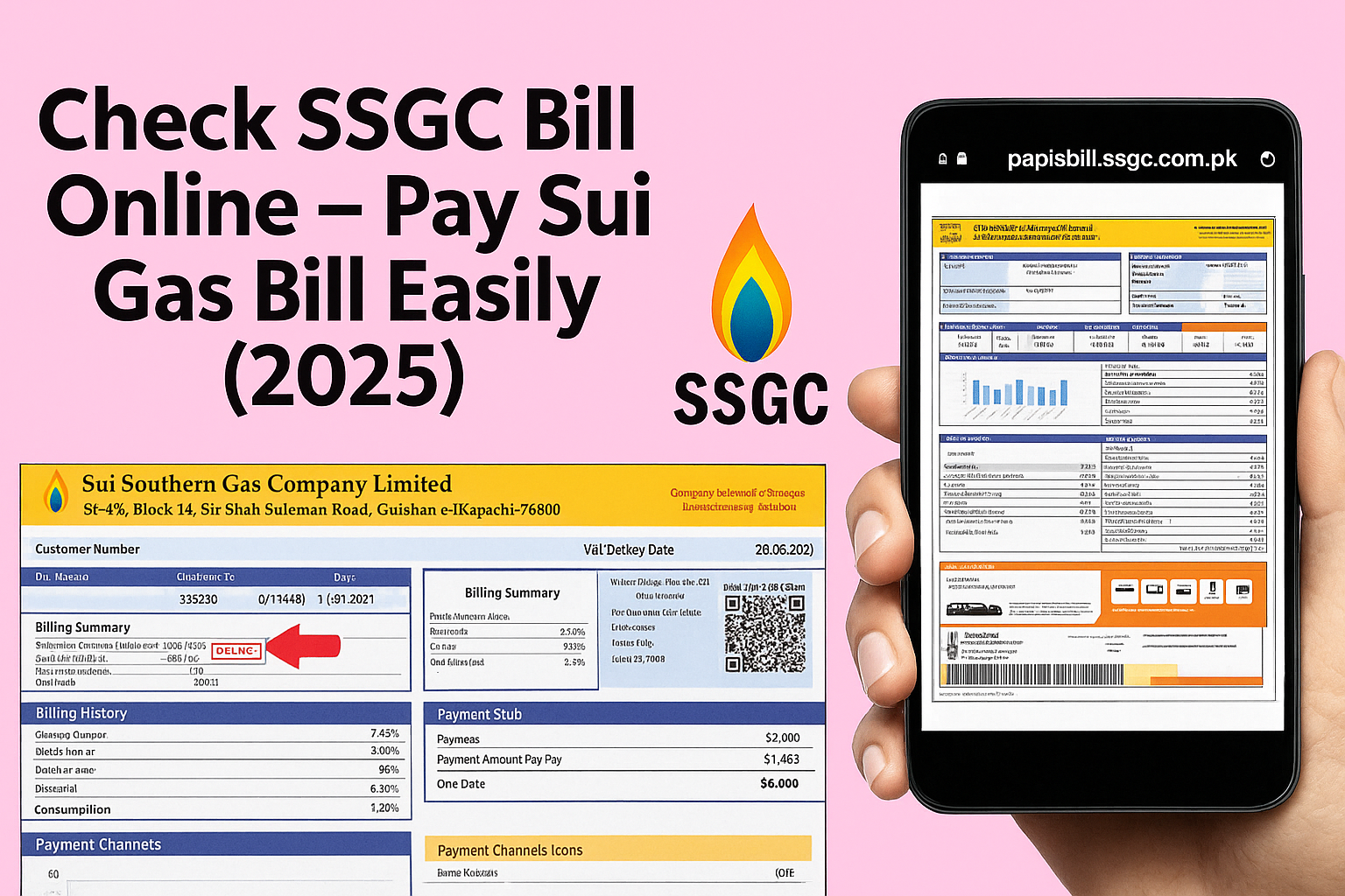 SSGC Bill Online