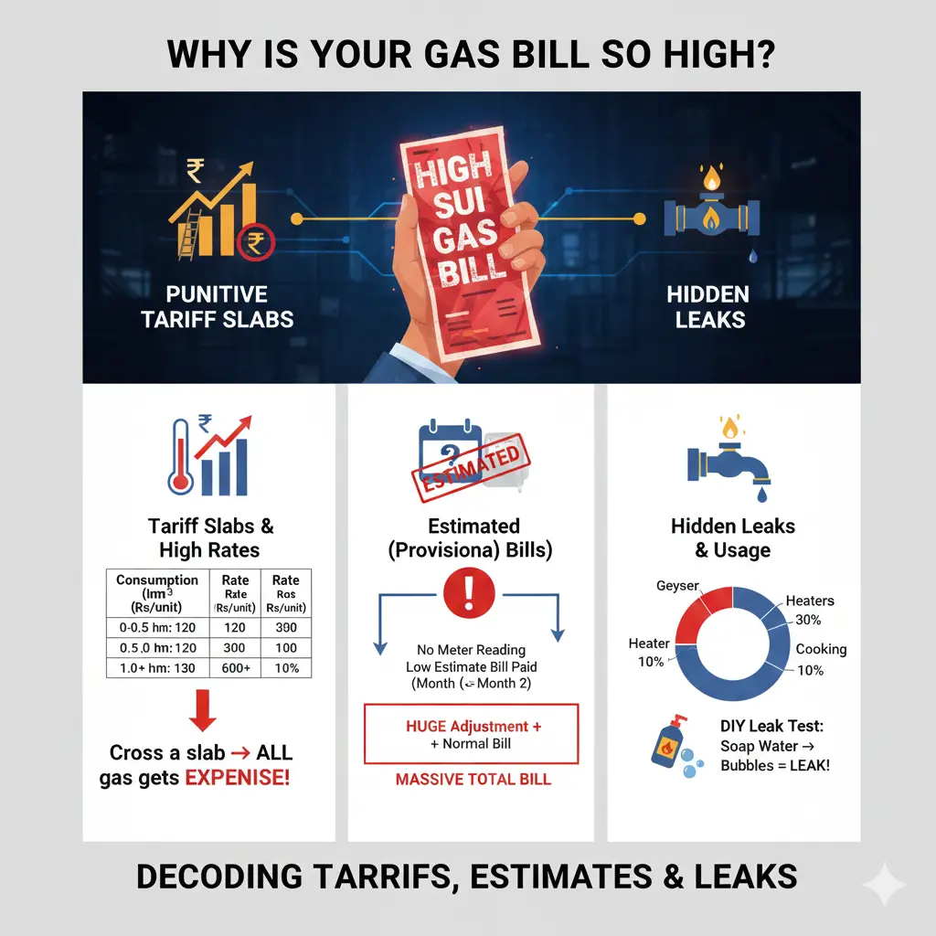 High Sui Gas Bill