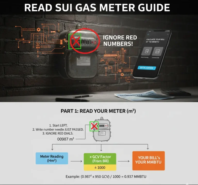 Read Sui Gas Meter